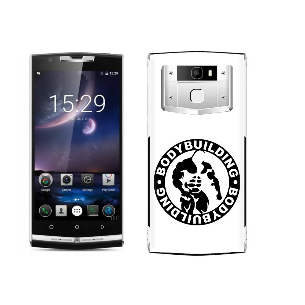 

Чехол MyPads Tocco для Oukitel K10000 Pro бодибилдинг, Прозрачный, Tocco