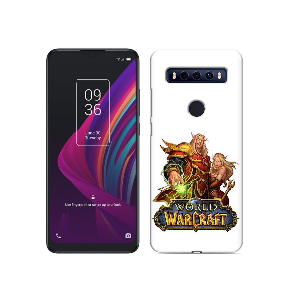 

Чехол MyPads Tocco для TCL 10 SE варкрафт2, Прозрачный, Tocco