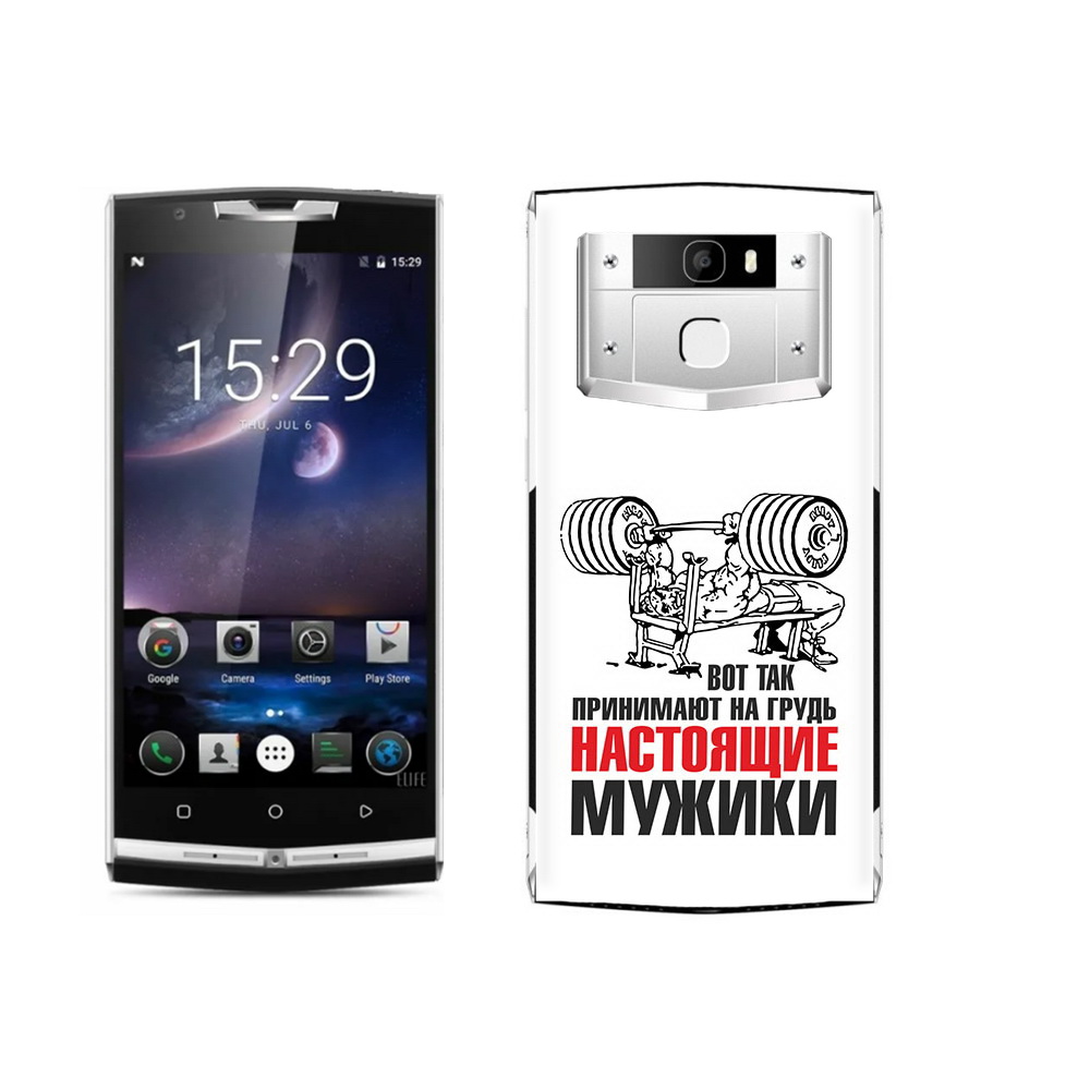 

Чехол MyPads Tocco для Oukitel K10000 Pro бодибилдинг для мужиков, Прозрачный, Tocco