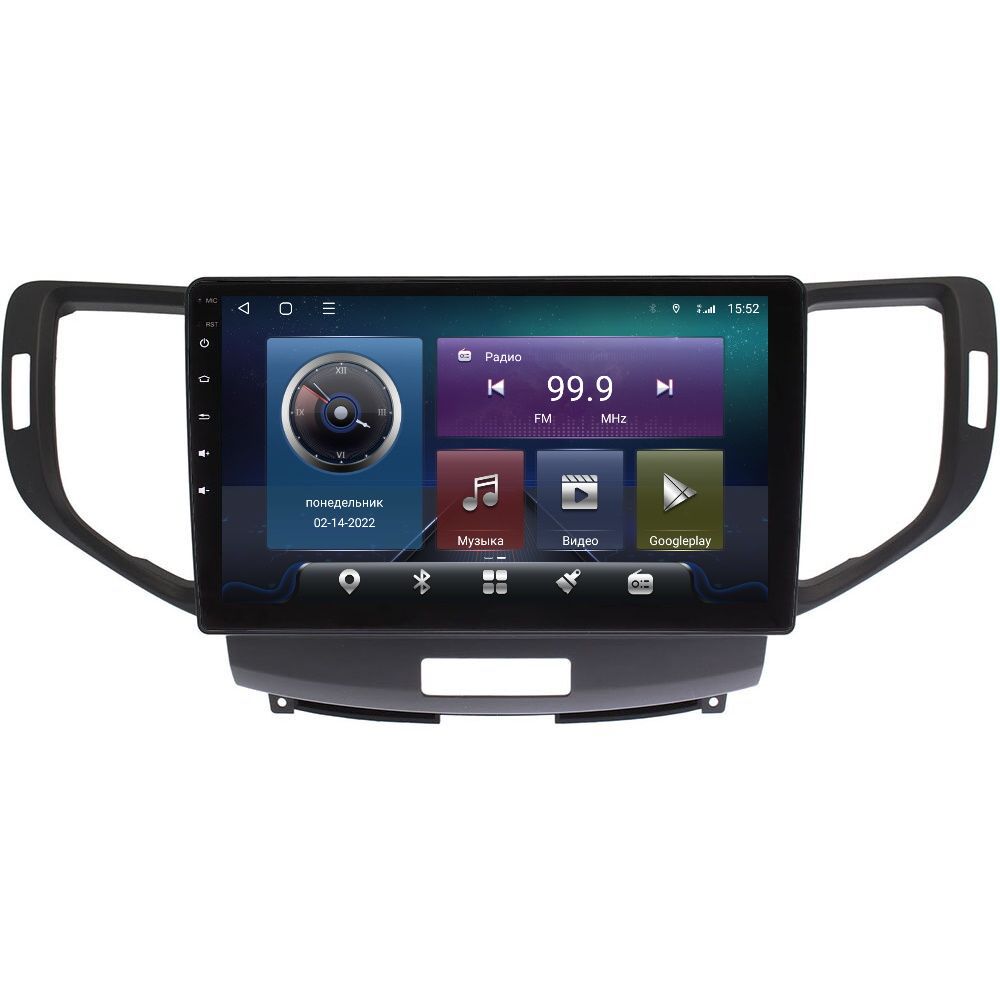 Магнитола CRS-300 Honda Accord 8 2008-2013-Android 13-Процессор 8 ядер- 6+128Gb