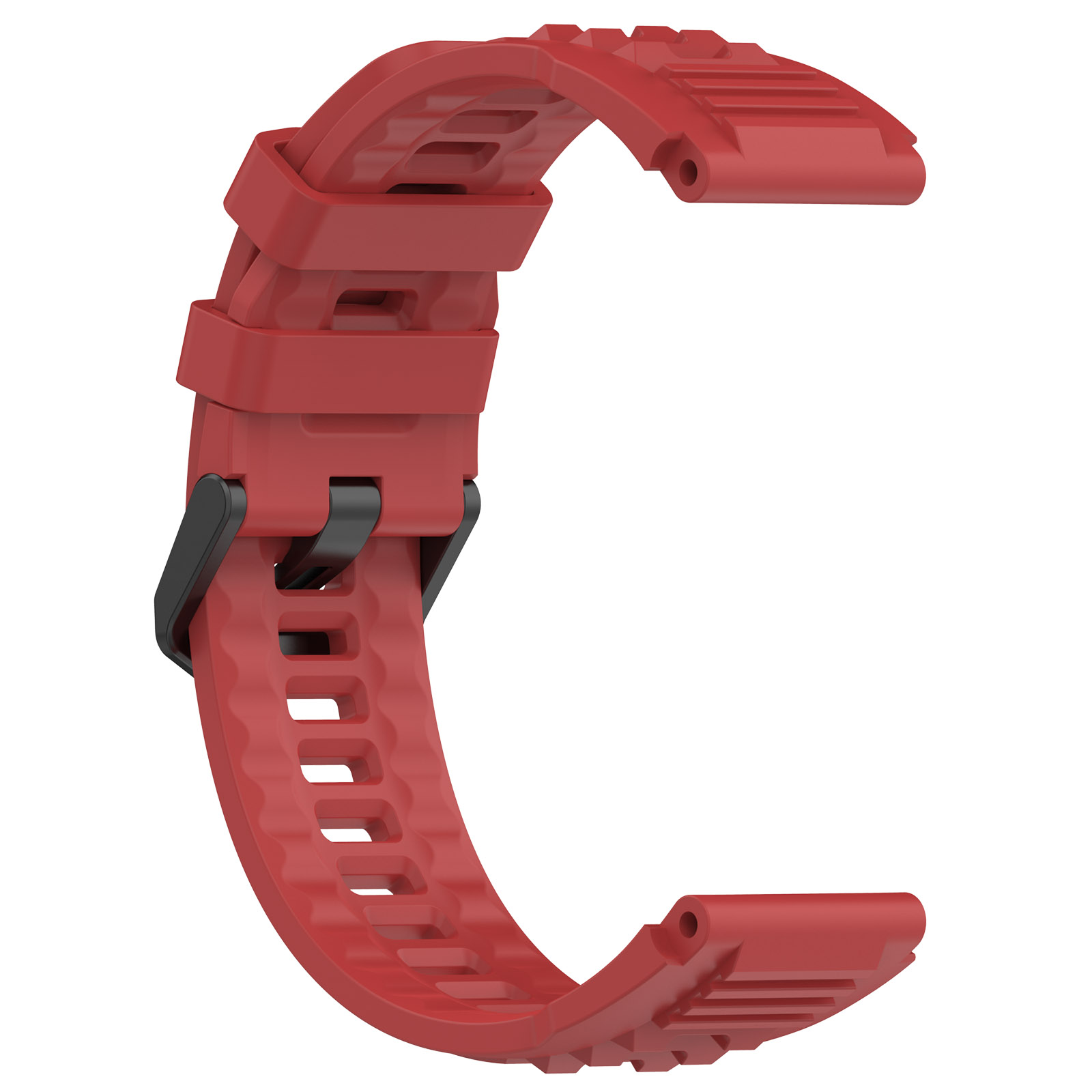 Силиконовый ремешок для Amazfit T-Rex Ultra, бордовый