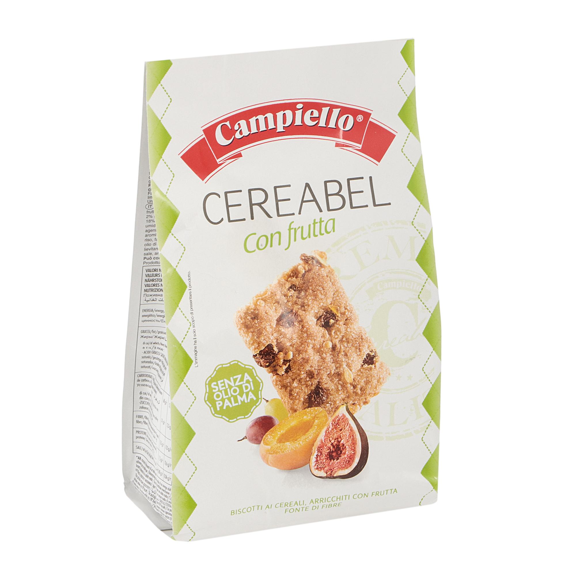 Печенье Campiello Cereabel Con Frutta 220 г