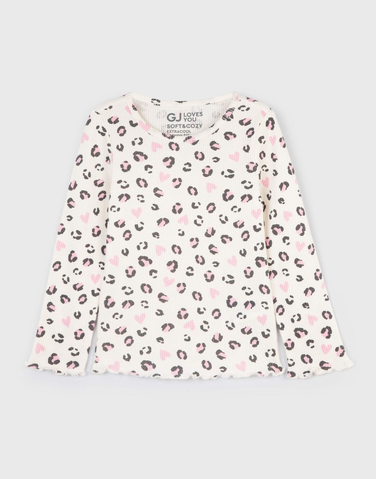 

Лонгслив для девочки Gloria Jeans GKT025939 молочный 2-4г/104, Бежевый, GKT025939