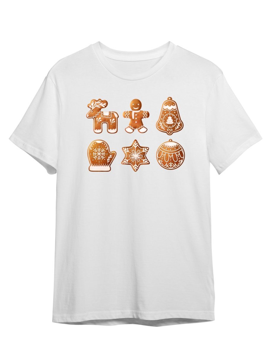 

Футболка унисекс СувенирShop Новый год/Рождество/2023 41 белая 4XL, Белый, "Новый год/Рождество/2023" 41