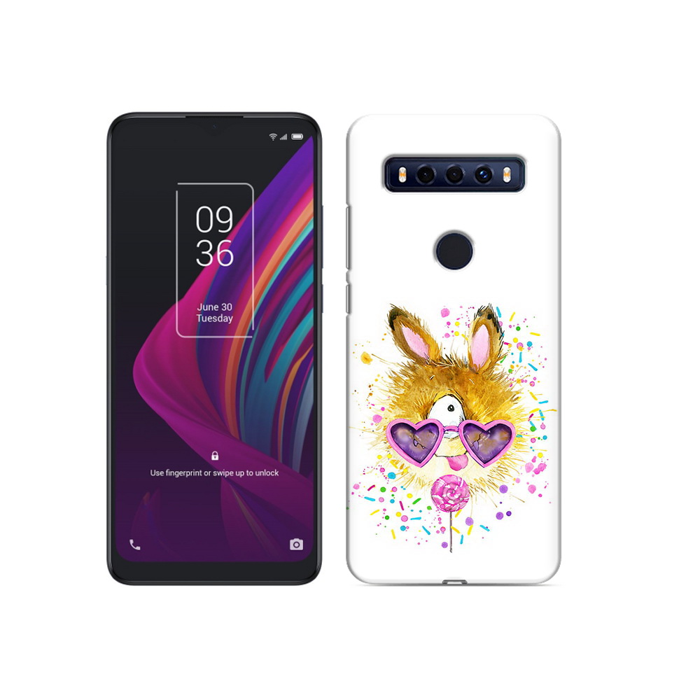 

Чехол MyPads Tocco для TCL 10 SE Чупя, Прозрачный, Tocco