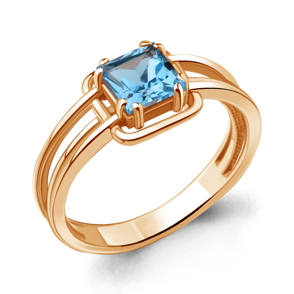 

Кольцо из серебра с топазом Aquamarine Aquamarine 6960405_925_з р, 6960405_925_з
