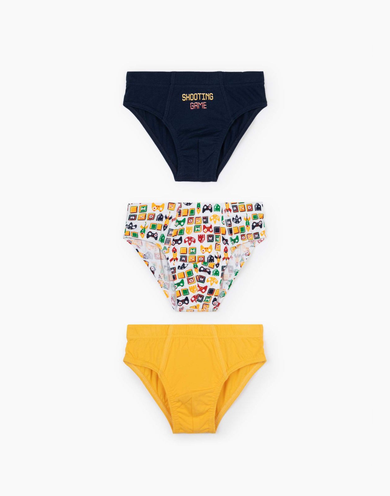 

Комплект трусов для мальчика 3 шт. Gloria Jeans BUW003713 разноцветный 6-8л/128, BUW003713