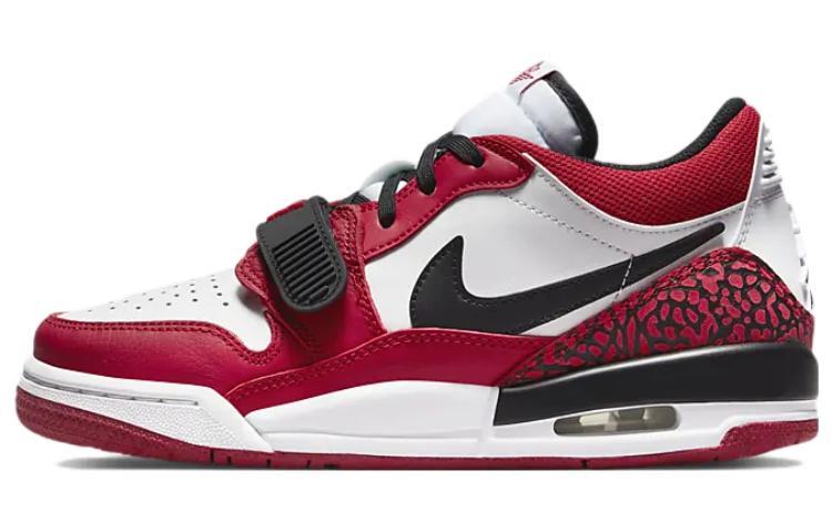 

Кеды унисекс Jordan Jordan Legacy 312 Low GS красные 39 EU, Красный, Jordan Legacy 312 Low GS