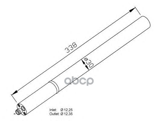 

NRF 33211 33211_осушитель кондиционера!\ Audi A3, VW Golf/Jetta all 03