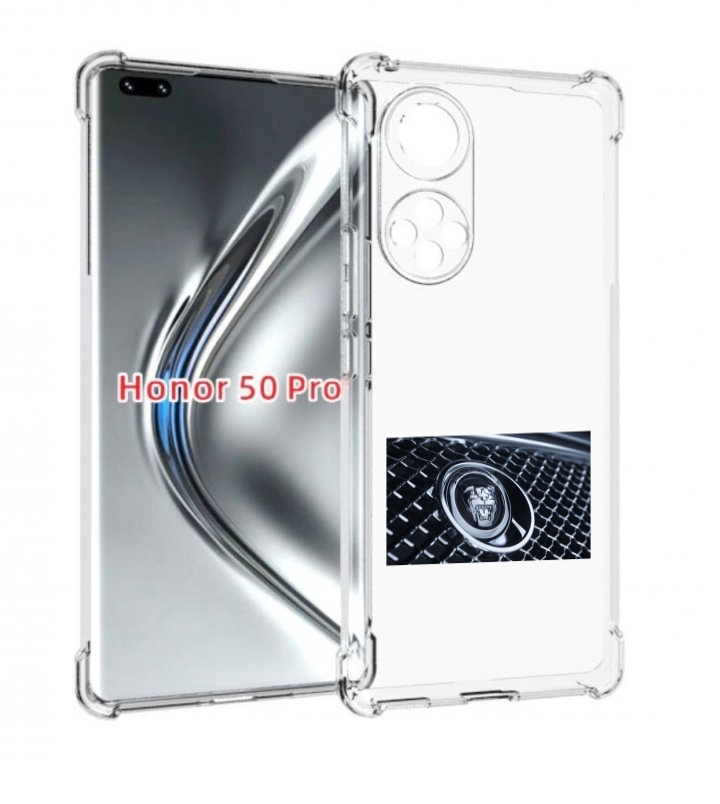 

Чехол бампер MyPads ягуар jaguar 2 для Honor 50 Pro/Nova, Прозрачный, Tocco