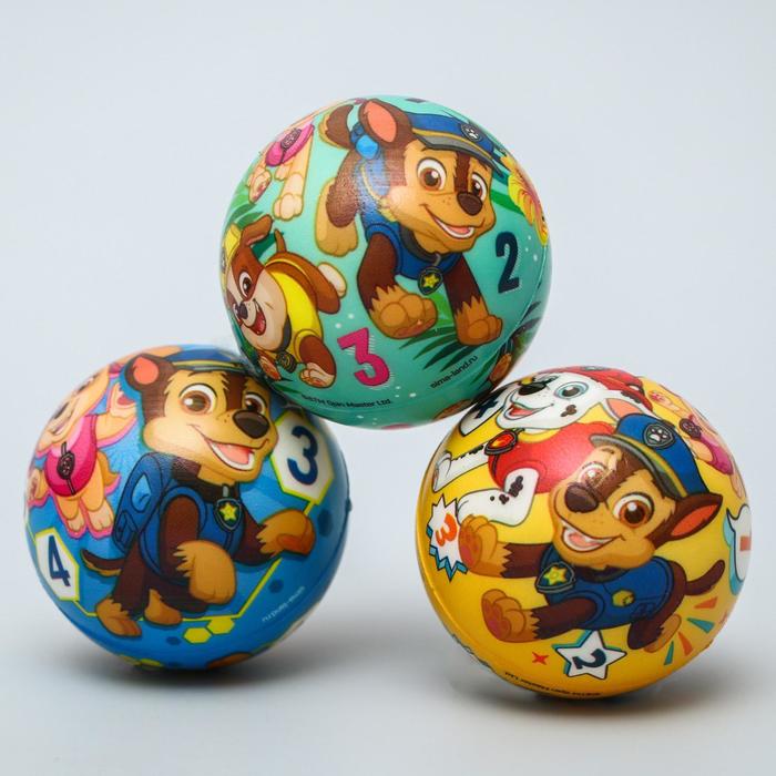 

Мягкий мяч Paw Patrol «Цифры», 6,3см, МИКС