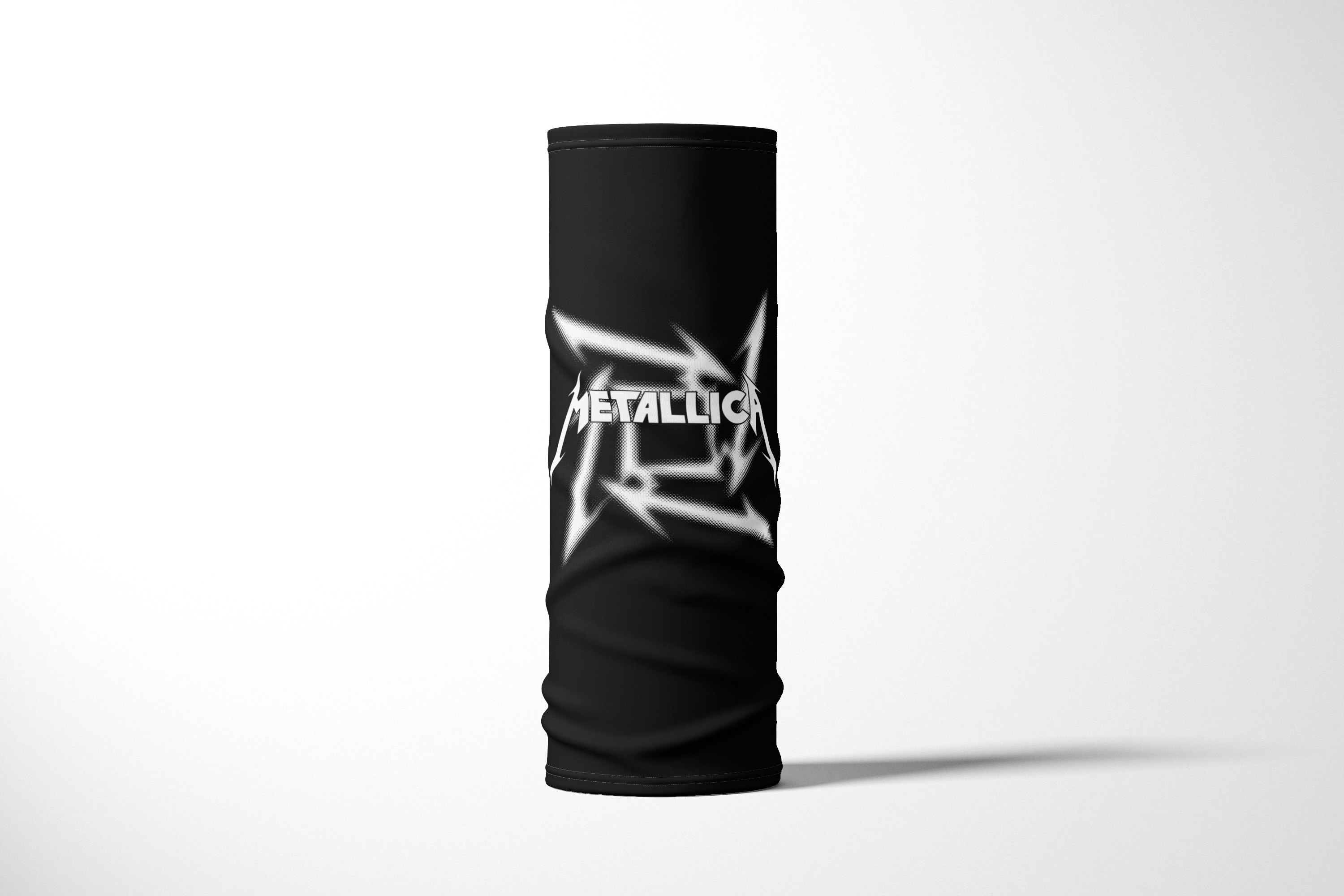 

Бандана / Бафф / Снуд-трансформер / Рок / Metallica, Черный;белый, BBuffVM_VM1406735