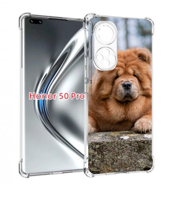

Чехол бампер MyPads чау чау для Honor 50 Pro/Nova 9 Pro п, Прозрачный, Tocco