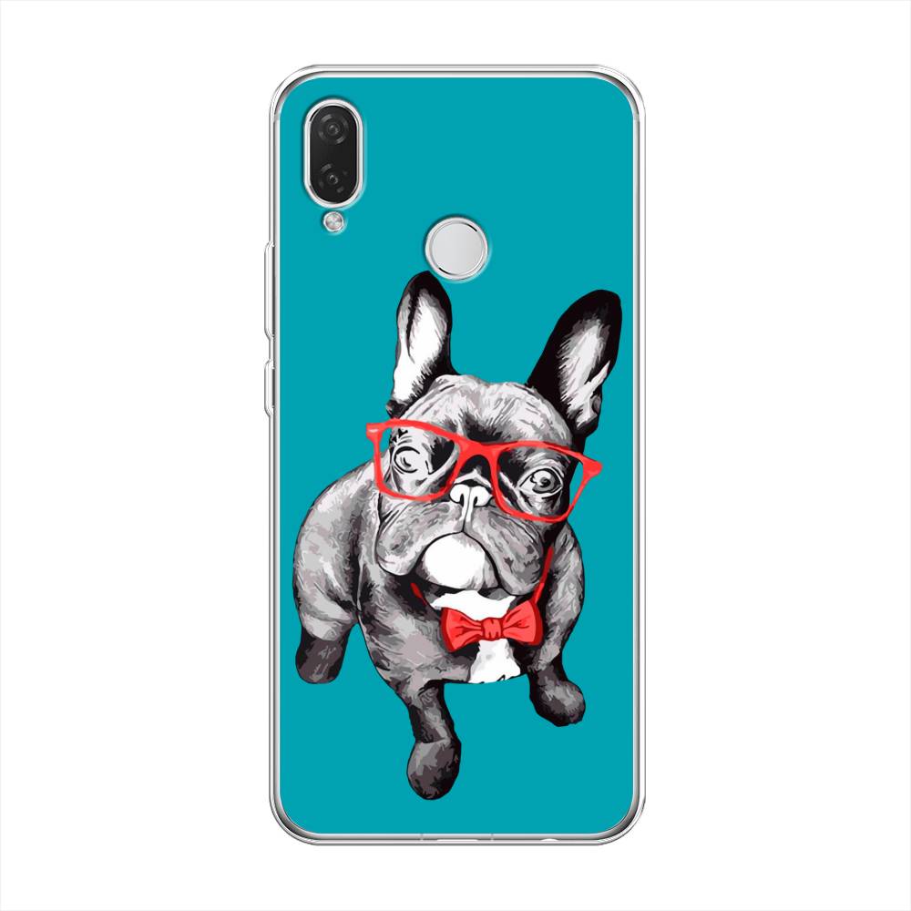 

Чехол на Huawei P Smart Plus "Французский бульдог", 68250-1