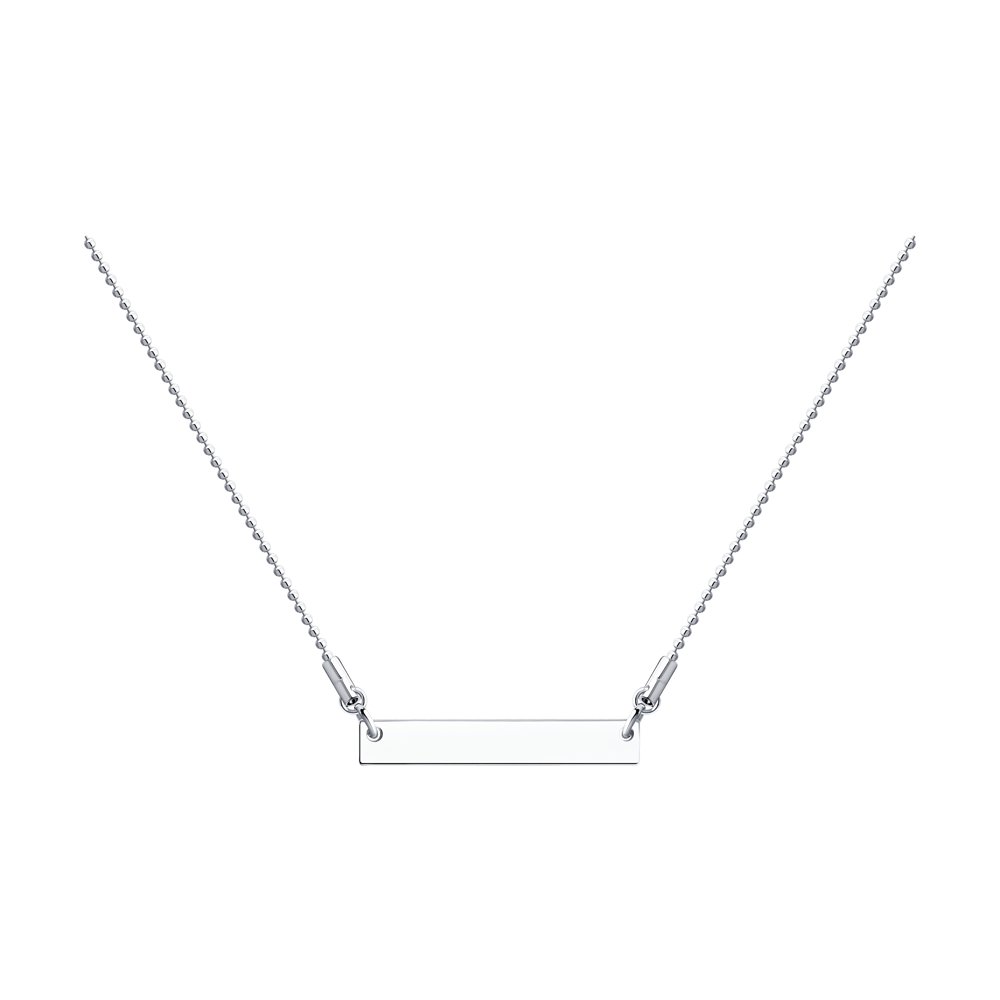 

Колье из серебра 45 см SOKOLOV 94070379, 94070379
