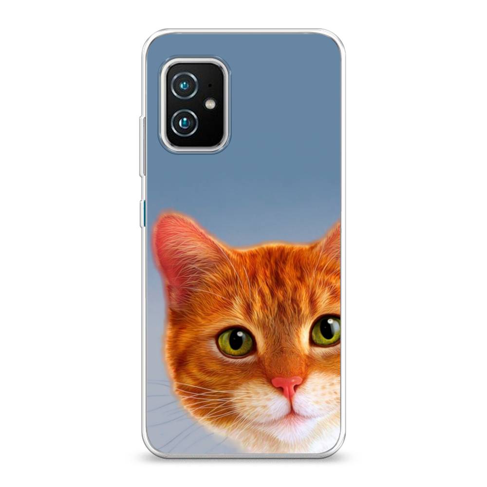 

Чехол Case Place 44450-1 для Asus Zenfone 8 "Любопытный котик", 44450-1