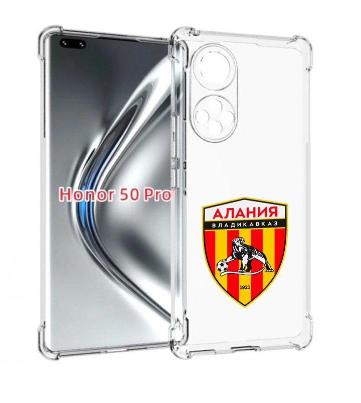 

Чехол бампер MyPads фк-алания-2 для Honor 50 Pro/Nova 9 P, Прозрачный, Tocco