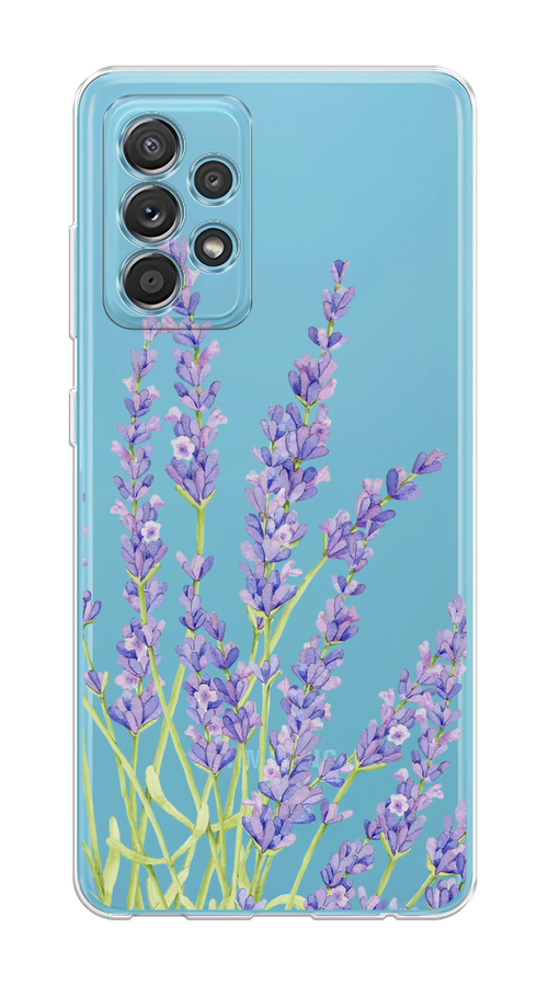 

Чехол на Samsung Galaxy A52/A52s "Лавандовые стебли", Фиолетовый;зеленый, 2106550-1