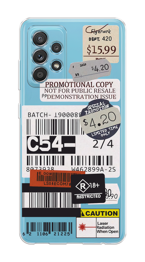 

Чехол на Samsung Galaxy A52/A52s "Flight to Paris", Серый;бежевый, 2106550-1