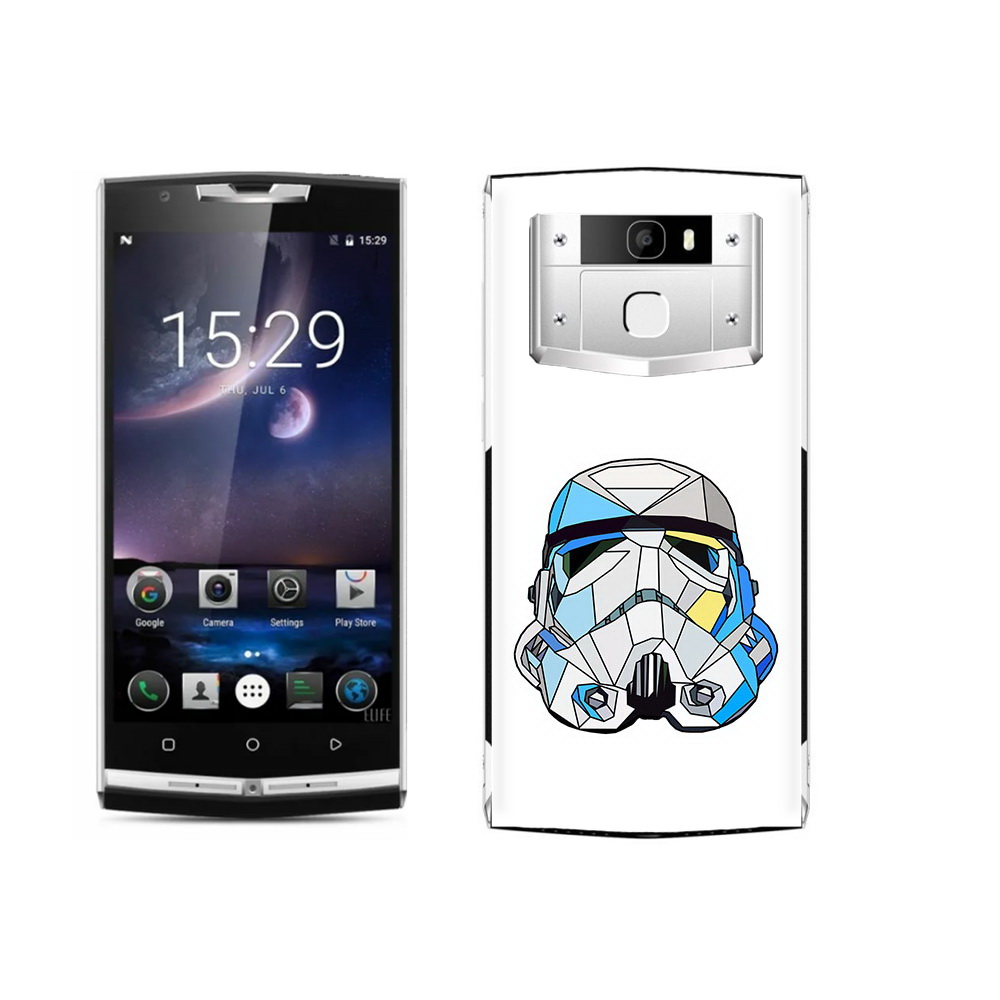 

Чехол MyPads Tocco для Oukitel K10000 Pro star wars дарт вейдер, Прозрачный, Tocco