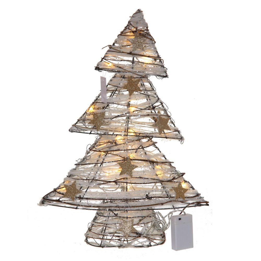 

Изделие декоративное с подсветкой Ёлка (3хАА, не вход), 44*11*55 см KSM-742106