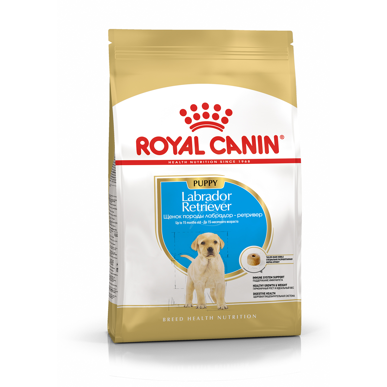 

Сухой корм для щенков Royal Canin Labrador Retriever Puppy, для породы Лабрадор 12 кг, Labrador Retriever Puppy