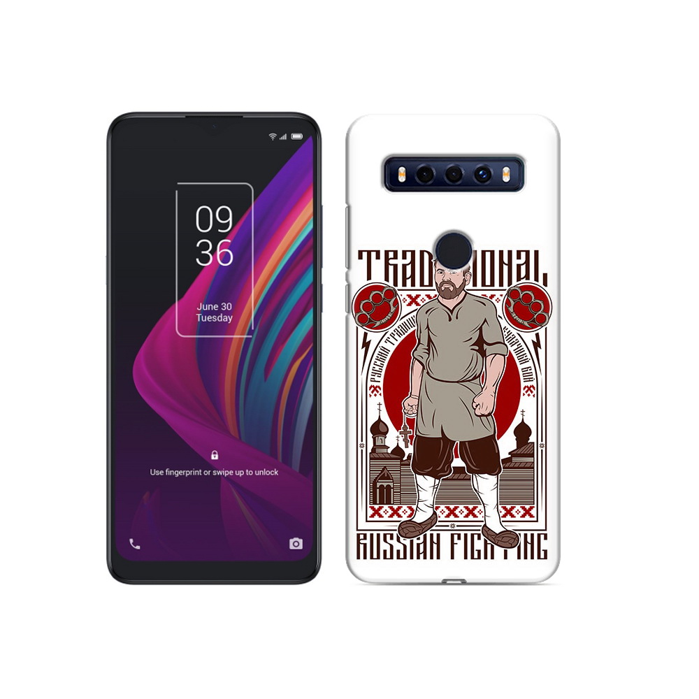 

Чехол MyPads Tocco для TCL 10 SE Традициональный мужчина, Прозрачный, Tocco