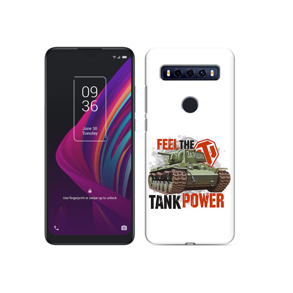 

Чехол MyPads Tocco для TCL 10 SE Танк, Прозрачный, Tocco