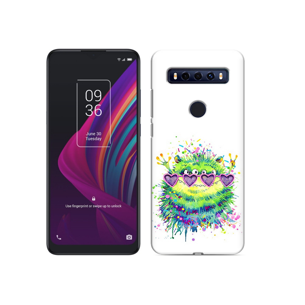 

Чехол MyPads Tocco для TCL 10 SE Пушистый персонаж, Прозрачный, Tocco