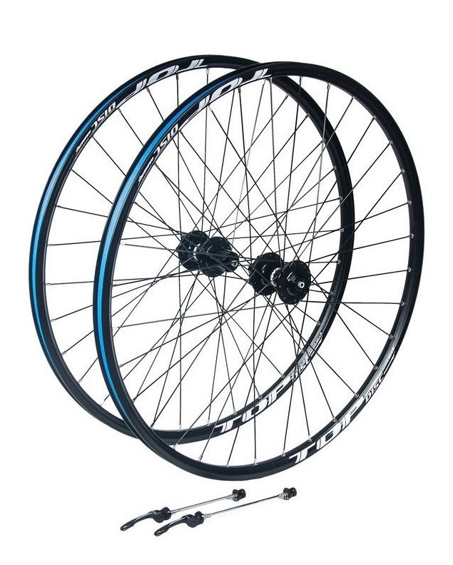 

Колеса комплект 29” Remerx TOP DISC (622x19), обод двойной, 32 спицы, под эксцентрик