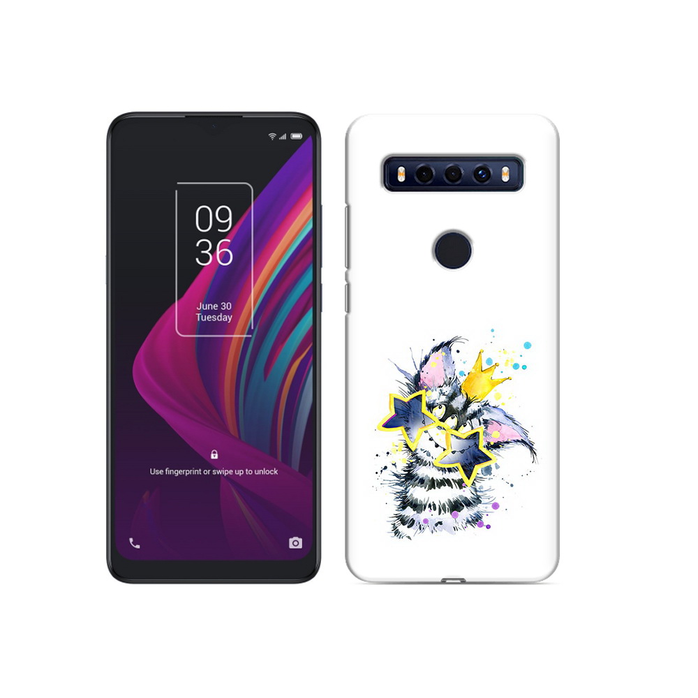 

Чехол MyPads Tocco для TCL 10 SE Мартовский Нуся, Прозрачный, Tocco