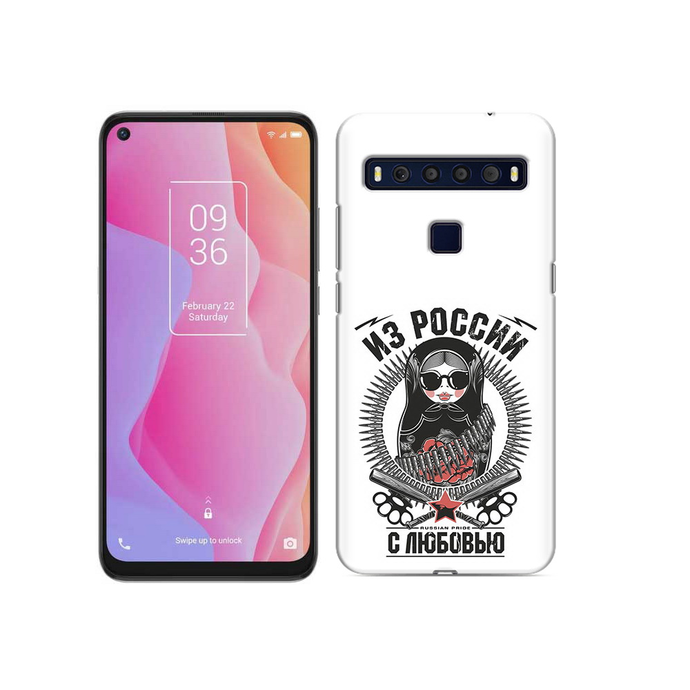 

Чехол MyPads Tocco для TCL 10L Из России с любовью, Прозрачный, Tocco