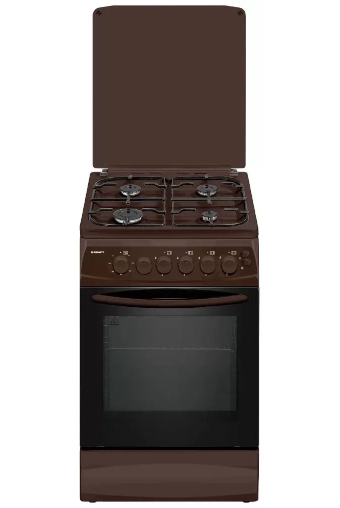 

Комбинированная плита KRAFT KF-FSK6405AEBRI коричневый, KF-FSK6405AEBRI