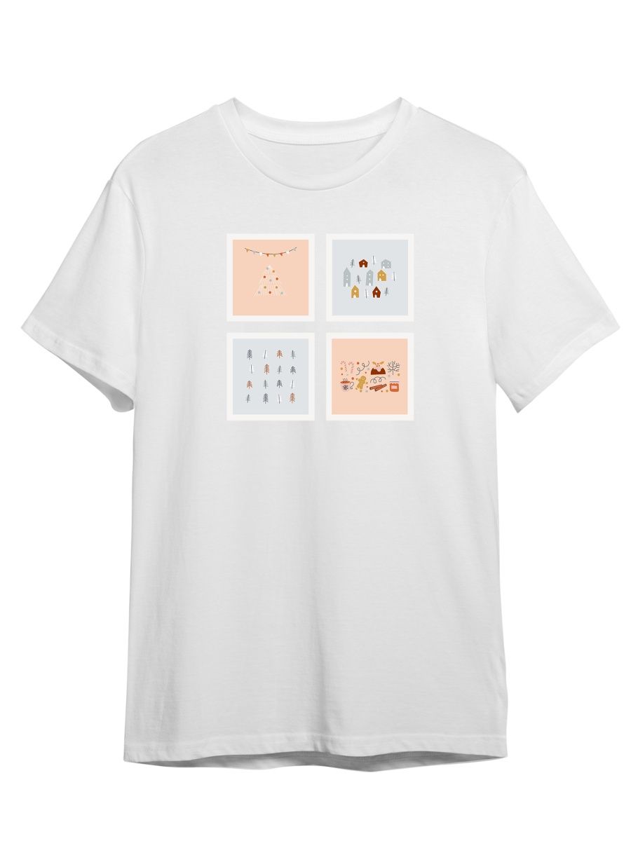 

Футболка унисекс СувенирShop Новый год/Рождество/2023 64 белая 2XL, Белый, "Новый год/Рождество/2023" 64