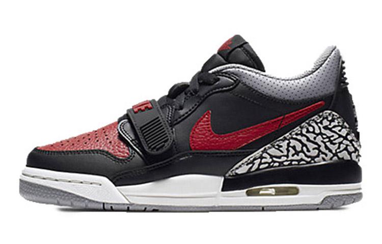 

Кеды унисекс Jordan Jordan Legacy 312 Low GS черные 38.5 EU, Черный, Jordan Legacy 312 Low GS