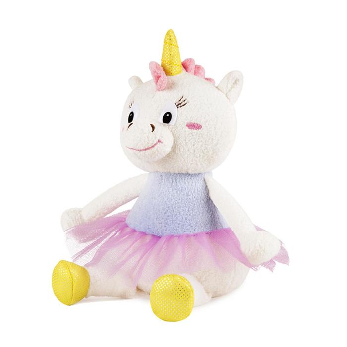 

Мягкая игрушка озвученная «Единорожка Айси», 20 см, Белый