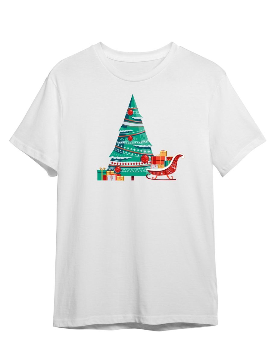 

Футболка унисекс СувенирShop Новый год/Рождество/2023 62 белая 2XL, Белый, "Новый год/Рождество/2023" 62