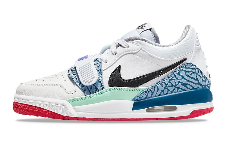

Кеды унисекс Jordan Jordan Legacy 312 Low Easter GS белые 40 EU, Белый, Jordan Legacy 312 Low Easter GS