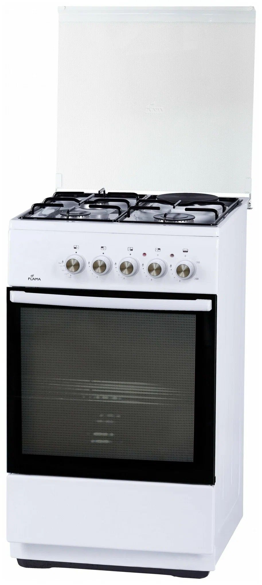 

Комбинированная плита Flama L RK 23-126 W белый, L RK 23-126 W