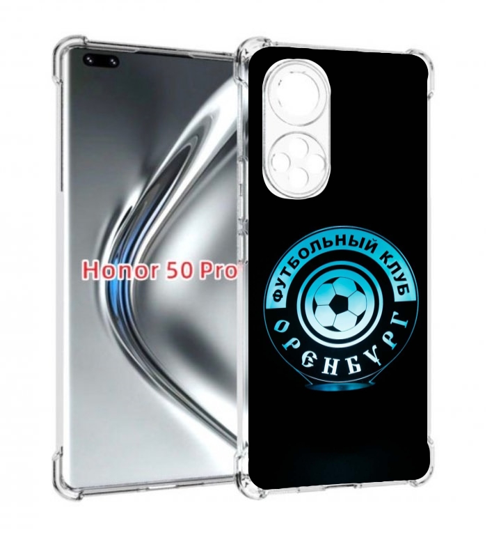 

Чехол бампер MyPads фк оренбург для Honor 50 Pro/Nova 9 P, Прозрачный, Tocco
