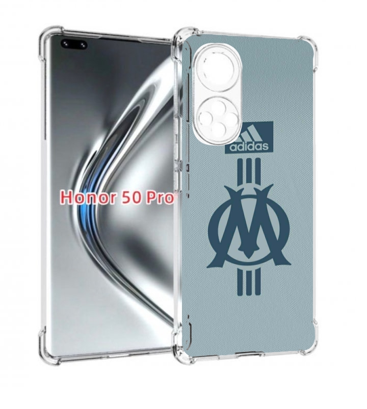 

Чехол бампер MyPads фк марсель для Honor 50 Pro/Nova 9 Pr, Прозрачный, Tocco