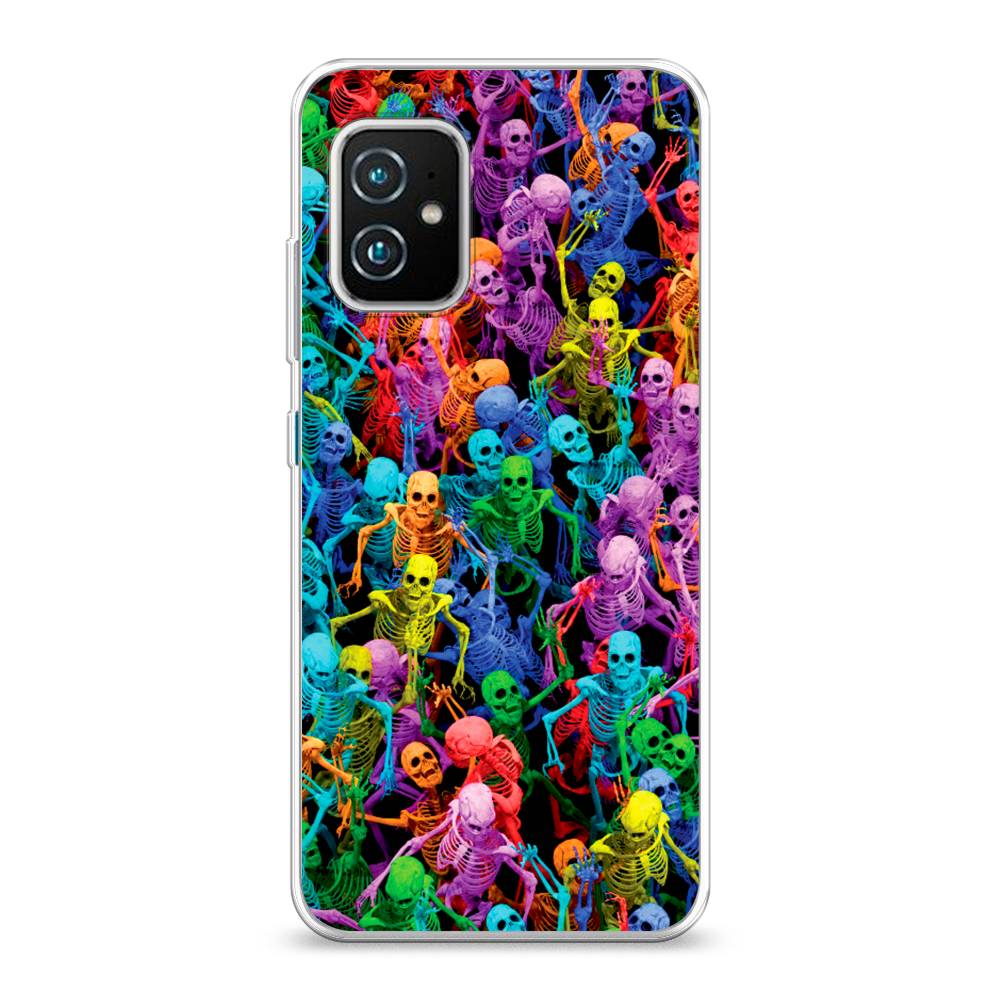 

Чехол Case Place 44450-6 для Asus Zenfone 8 "Вечеринка скелетов", 44450-6