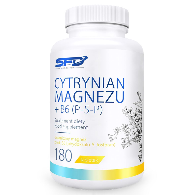 

Magnez Organiczny +B6 SFD таблетки 180 шт., Magnez Organiczny +B6, 180 таблеток