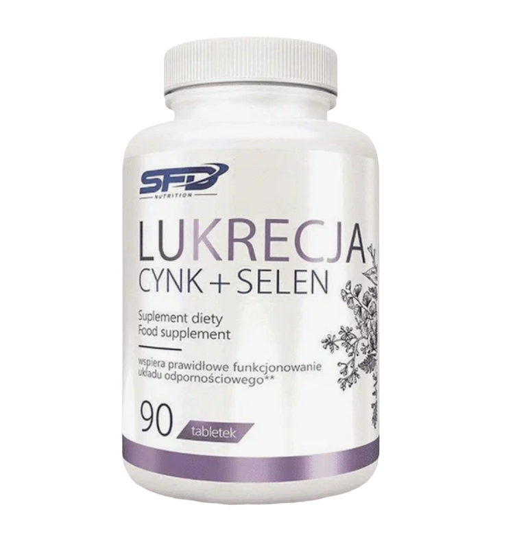 

Lukrecja Cynk+Selen SFD таблетки 90 шт., Lukrecja Cynk+Selen, 90 таблеток