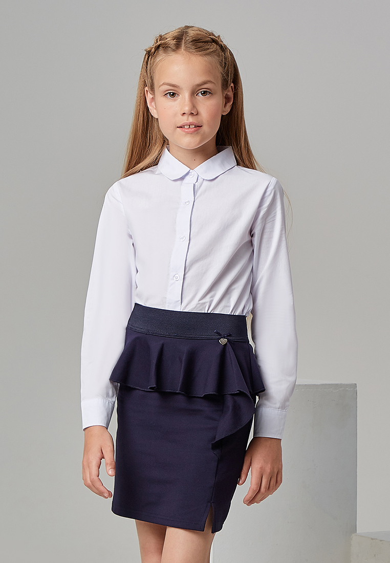 

Блузка детская Daniele patrici AW18SCG9A белый р.122, AW18SCG9A