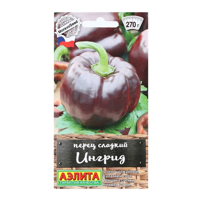 

Семена перец сладкий Аэлита Ингрид 7073274 1 уп.
