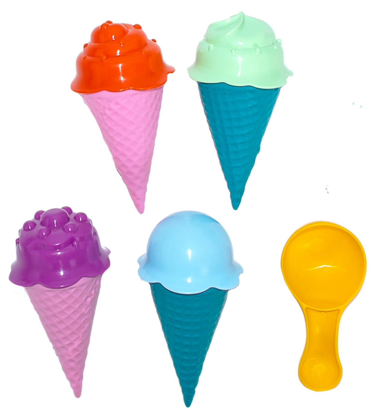 фото Песочный набор fancy baby мороженое 5 предметов