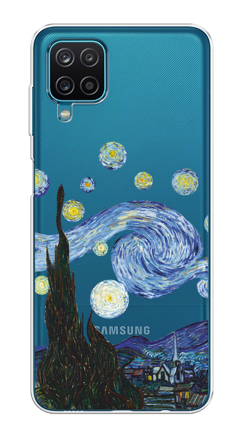 

Чехол на Samsung Galaxy A12/M12 "Ночь Ван Гога", Голубой;синий;черный, 2102650-1