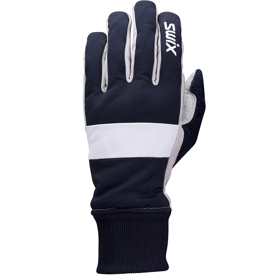 фото Перчатки swix cross glove, темно-синий, xl