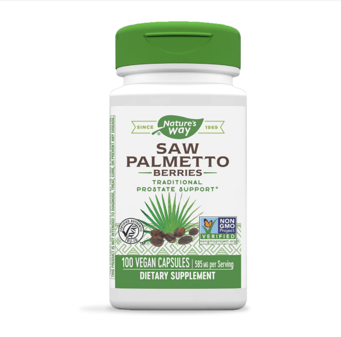 

Saw Palmetto Berries Natures Way капсулы 100 шт., Saw Palmetto Berries 100 vcaps